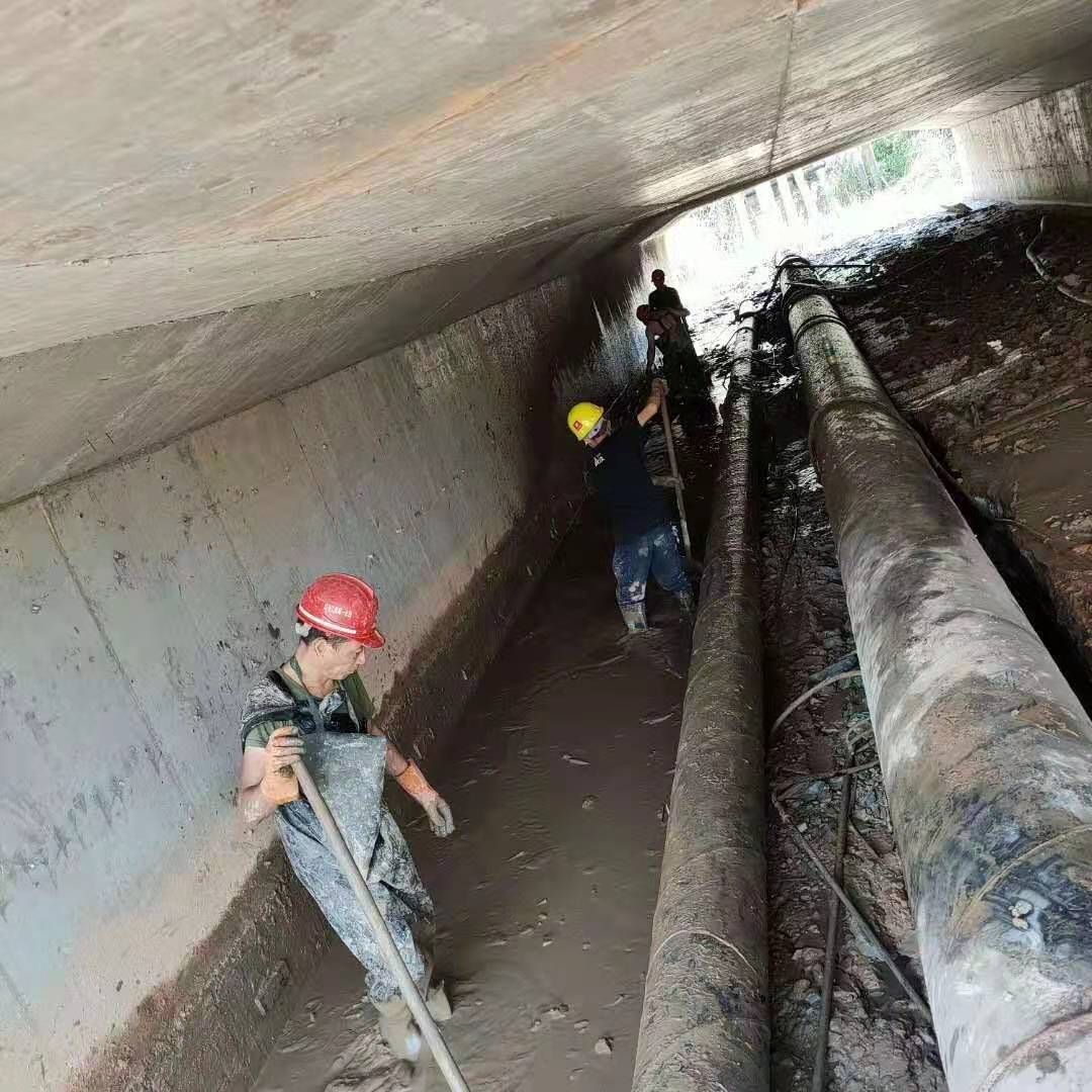 夏河工业管道清淤